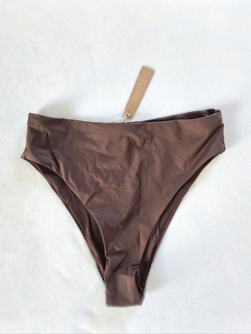 SKIMS▪️Signature Swim Mid Waist Bottoms in Cocoa